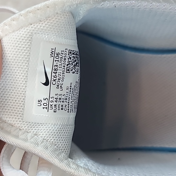 Nike Air Max 270 G Golf Shoes Blue White Men's Size 10.5 Spikeless - Picture 7 of 8